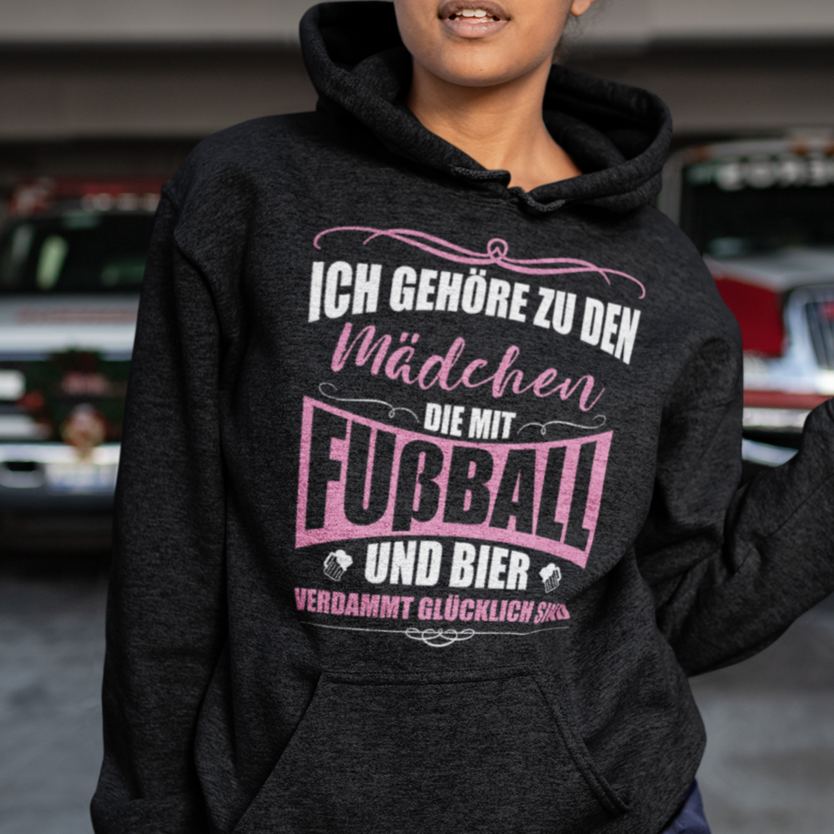 Fußball und Bier - Hoodie