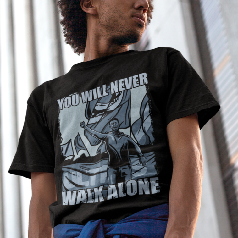 You will never walk alone / Fußball Ultras Fan Shirt