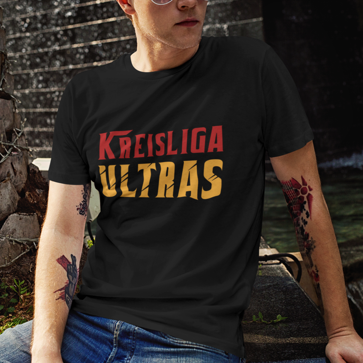 Kreisliga Ultras / Fußball Fan T-Shirt
